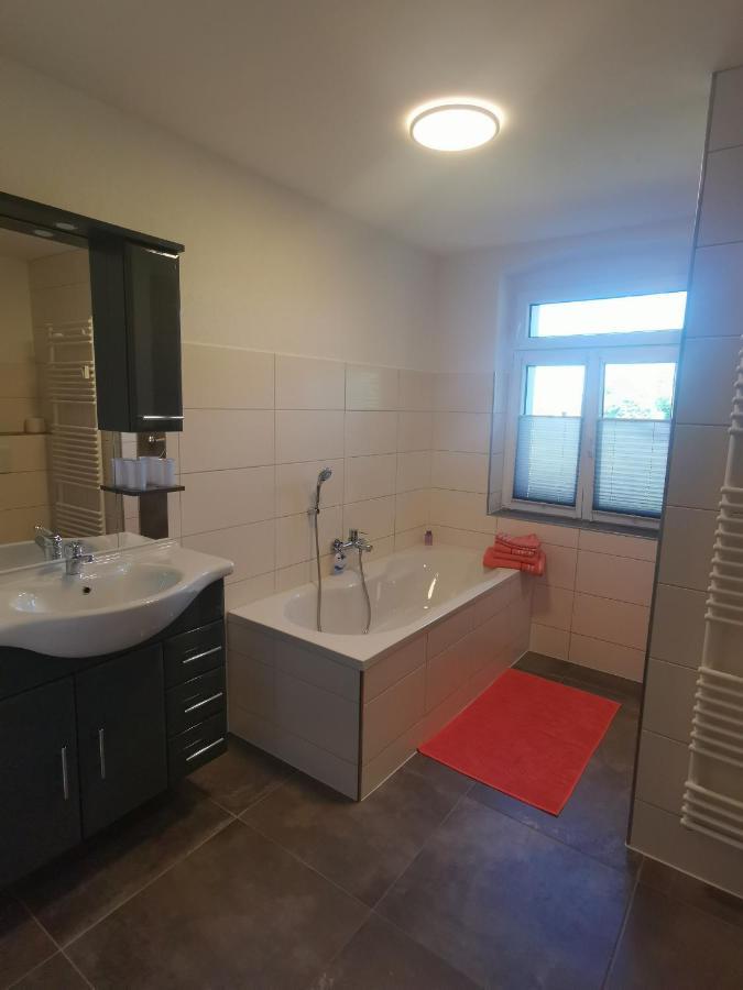 Ferienwohnung Wanderglueck Rathmannsdorf Exterior photo